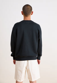 Jordan Brooklyn Fleece Crewneck Sweat-shirt à col rond noir homme — immagine 3