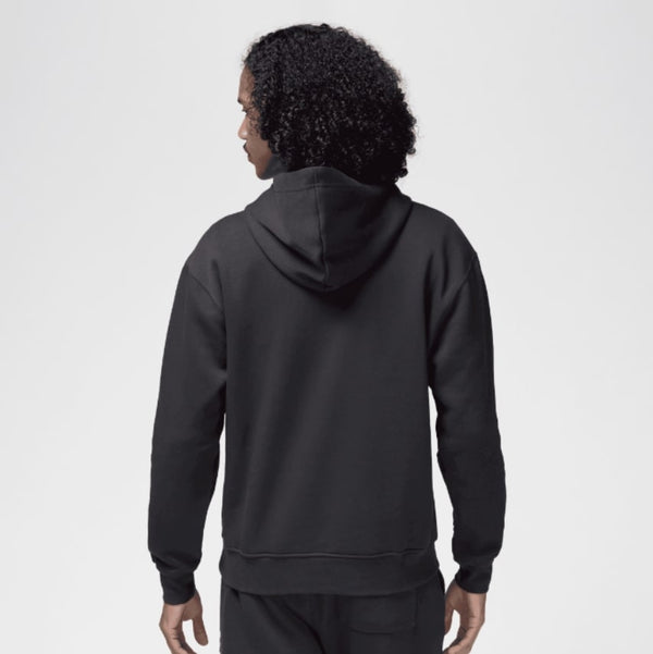 Jordan MJ Baseline Hoodie Felpa Con Cappuccio Nera Uomo