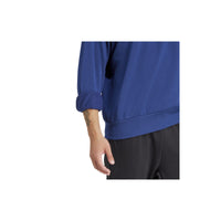 Sweat-shirt ras-du-cou Adidas Essentials Feelcozy Fleece bleu homme — immagine 3