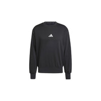 Sweat ras du cou polaire Adidas Essentials Feelcozy noir pour homme — immagine 1