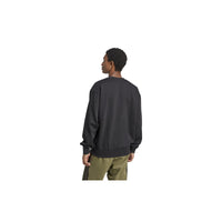 Sweat ras du cou polaire Adidas Essentials Feelcozy noir pour homme — immagine 3