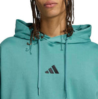 Adidas Essentials Feelcozy Sweat à Capuche Vert Homme — immagine 3