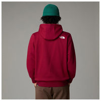 The North Face Sweat à Capuche Bordeaux Homme — immagine 2