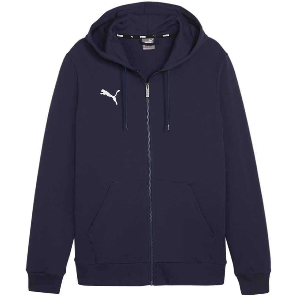 Puma Team Goal Sweat-shirt à capuche zippé bleu homme