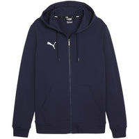 Puma Team Goal Sweat-shirt à capuche zippé bleu homme — immagine 1