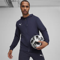 Puma Team Goal Sweat-shirt à capuche zippé bleu homme — immagine 3