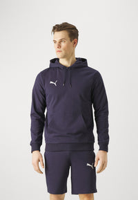 Puma Team Goal Felpa Con Cappuccio Blu Uomo — immagine 2