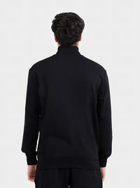 Ellesse Sweat-shirt à capuche zippé noir pour homme — immagine 2