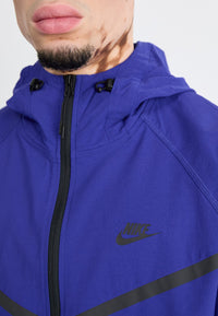 Nike Tech Fleece Sweat à Capuche Zippé Bleu Homme — immagine 4
