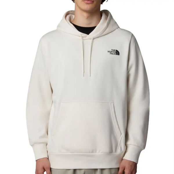 The North Face Felpa con Cappuccio Beige Uomo