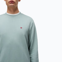 Napapijri Balis Sweat-shirt Col Rond Vert Homme — immagine 3