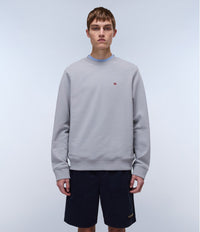 Sweat-shirt col rond Napapijri Balis gris homme — immagine 1