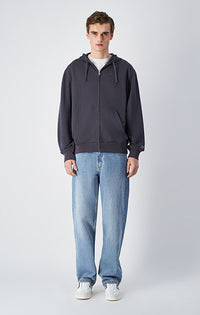 Champion Sweatshirt Zippée à Capuche Grise Homme — immagine 4