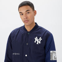 Champion Bomber Erkek Lacivert Giacca Blu Uomo — immagine 3