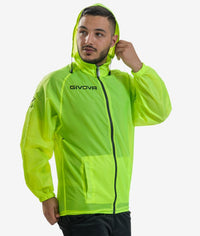 Givova Basic Impermeabile Giallo Fluo Unisex — immagine 1