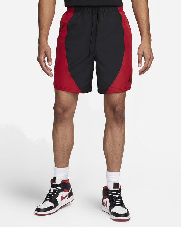 Jordan Sport Dri-Fit Pantaloncini Neri Rossi Uomo