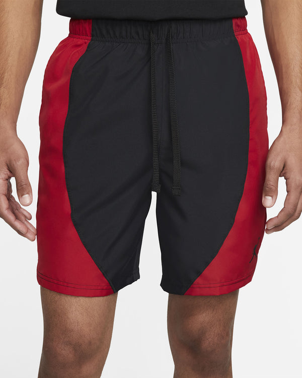 Jordan Sport Dri-Fit Pantaloncini Neri Rossi Uomo