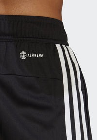 Shorts Homme Adidas Essentials French Terry 3-Stripes Noir Blanc — immagine 4