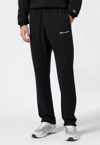 Champion Authentic Straight Hem Pantaloni Tuta Nero Uomo — immagine 2