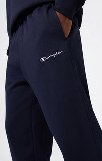 Champion Pantaloni Tuta Felpati Blu Uomo — immagine 3