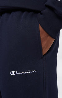 Champion Pantaloni Tuta Felpati Blu Uomo — immagine 5