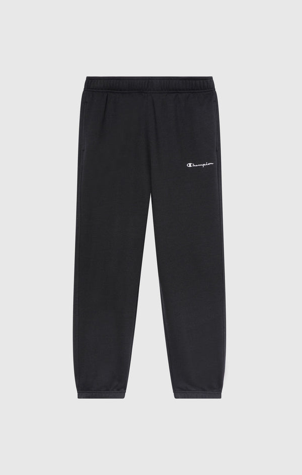 Champion Pantaloni Tuta Felpati Neri Uomo