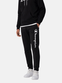 Champion Pantalon de survêtement avec poignets côtelés Noir Homme — immagine 1