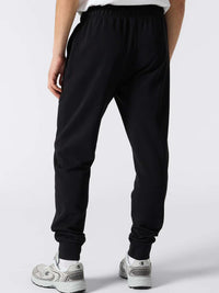 Champion Rib Cuff Pantaloni Tuta Neri Uomo — immagine 3