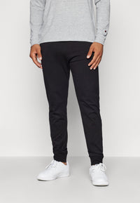 Pantalon de survêtement noir Champion Rib cuff pour homme — immagine 2