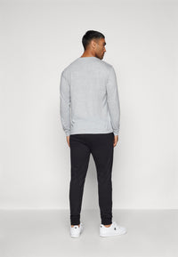 Pantalon de survêtement noir Champion Rib cuff pour homme — immagine 3