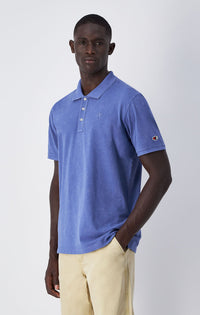 Champion Polo Azzurra Uomo — immagine 2