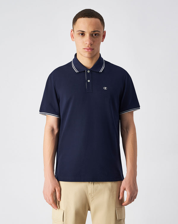 Champion Ess Polo Blu Uomo