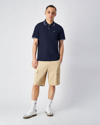 Champion Ess Polo Bleu Homme — immagine 3