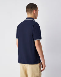 Champion Ess Polo Bleu Homme — immagine 4