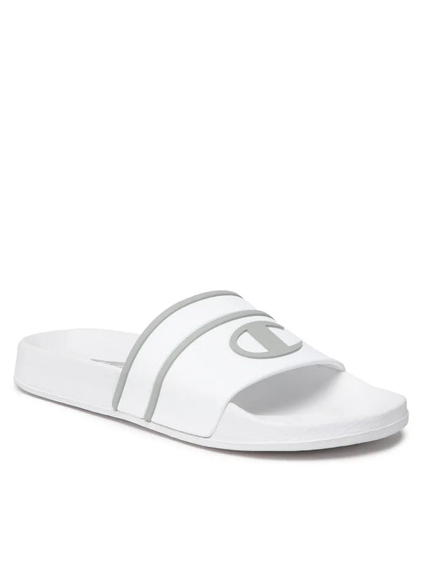 Champion Atlanta Ciabatte Bianche Grigie Unisex