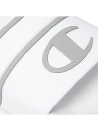 Champion Atlanta Claquettes Blanc Gris Unisexe — immagine 4