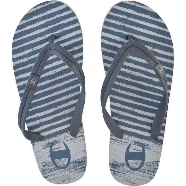 Champion  Flip Flop Slipper Big Classic Infradito Grigie Blu Unisex
