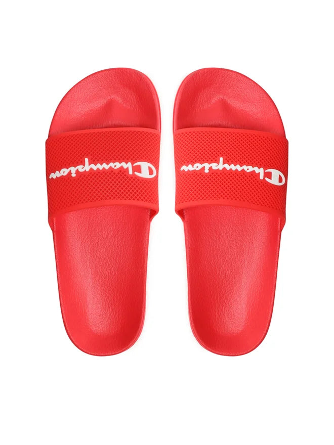 Champion Daytona Claquettes Rouges Unisexe