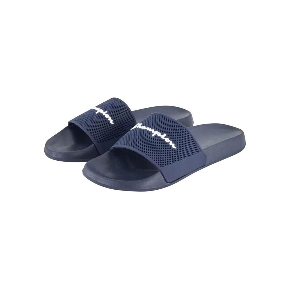 Champion Daytona 21 Claquettes Bleues Unisexe