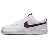 Nike Court Vision Low Next Nature Scarpe Bianche Bordeaux Uomo — immagine 2