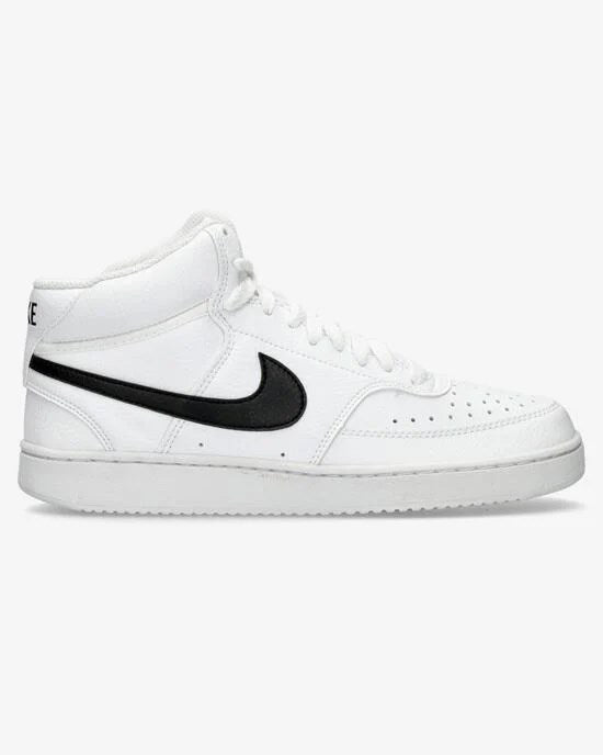 Nike Court Vision Mid Nn Scarpe Bianche Nere Uomo