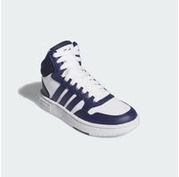 Chaussures Adidas Hoops Mid Blanc Unisexe — immagine 3