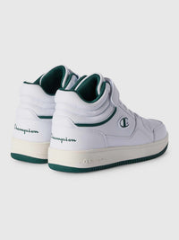 Champion Mid Cut Chaussures blanches Homme — immagine 3