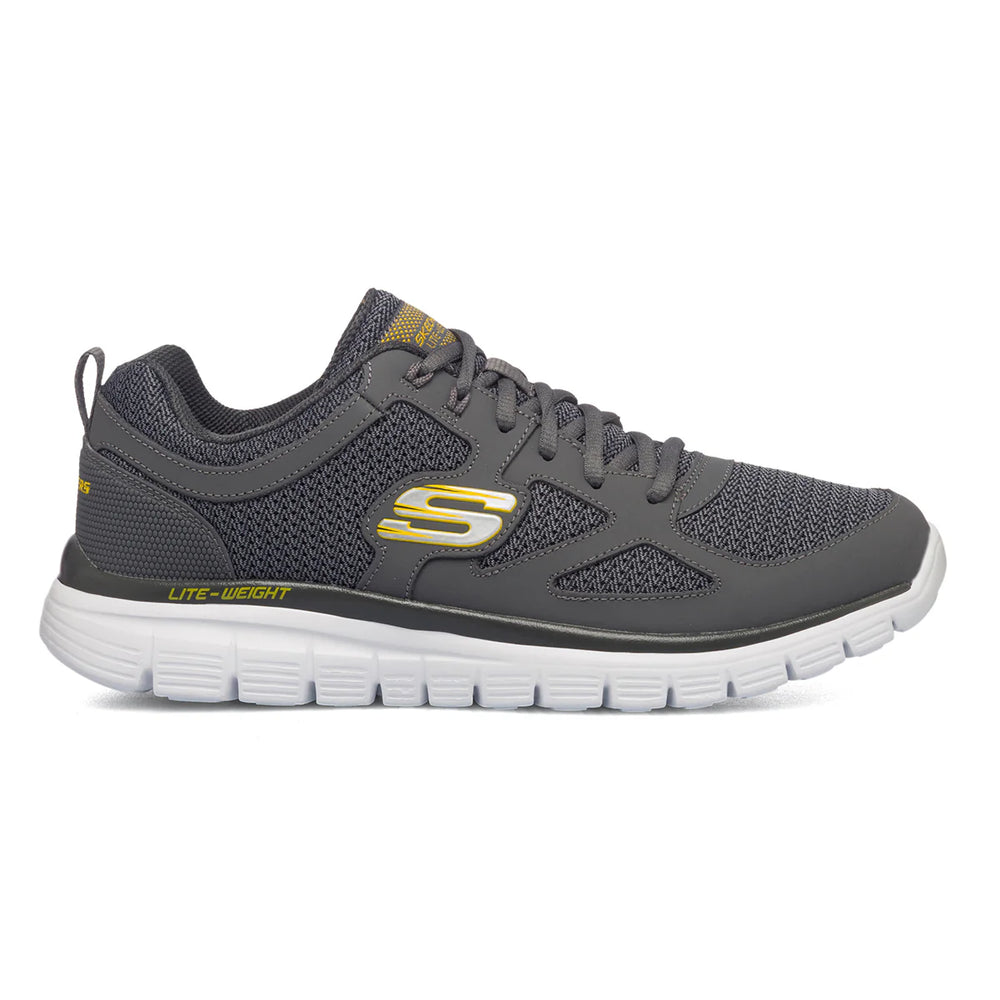 Chaussures Skechers Burns Agoura Gris Homme