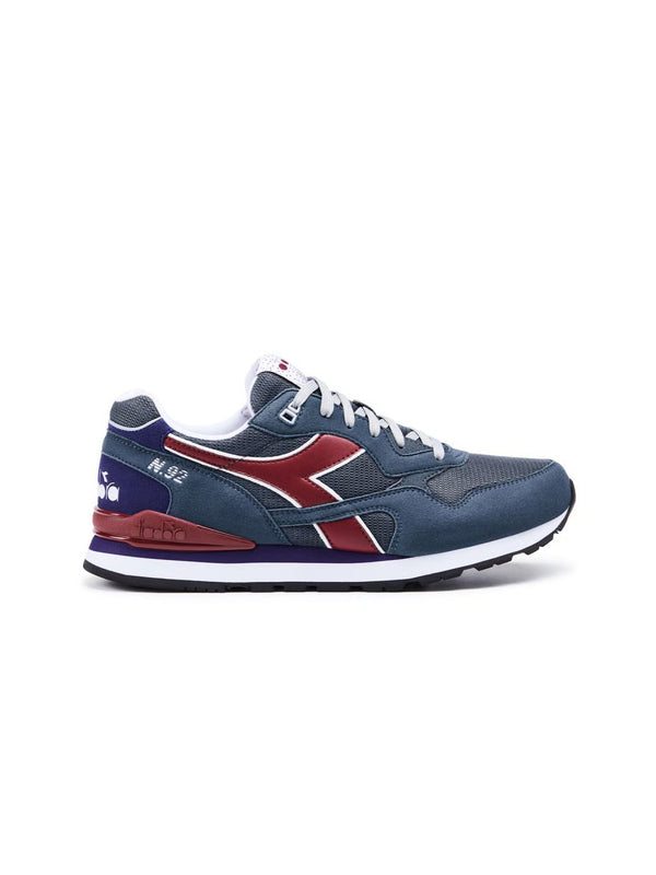 Diadora Peacoat Scarpe Grige Bordeaux Uomo