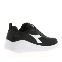 Diadora robin 5 Chaussures Noires Blanches Homme — immagine 2