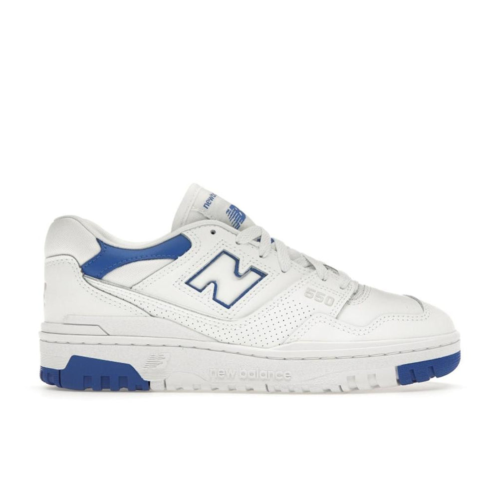 New Balance 550 Chaussures Blanches Bleues Homme