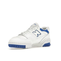 New Balance 550 Chaussures Blanches Bleues Homme — immagine 3