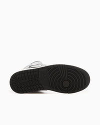 Jordan 1 Mid Reverse Panda Scarpe Bianche Nere Uomo — immagine 4