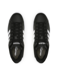 Chaussures Adidas Grand Court Cloudfoam Noir Blanc Homme — immagine 4